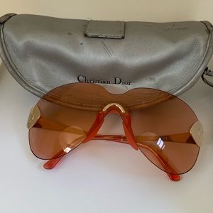 Christian Dior Pink Gold Pilot Sunglasses